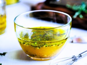Классический французский соус с конопляным маслом